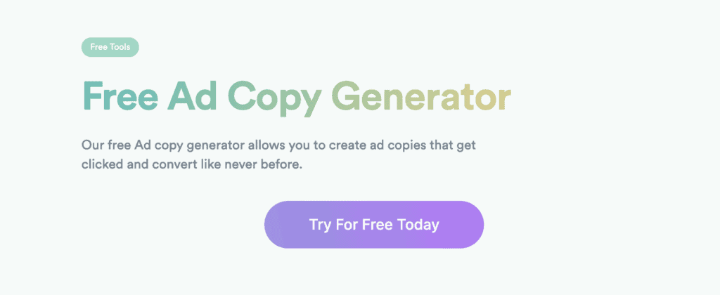 Copy.ai free ad copy generator