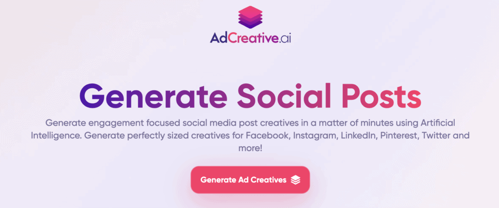 AdCreative Social Post Creator